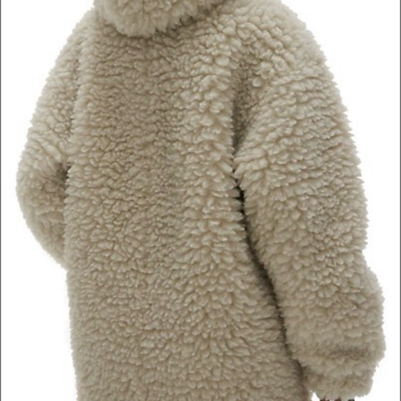 Helmut Lang Chunky Fleece Hooded Parka - Picture 3 of 12